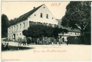 Burkhardtswalde. Gasthof und Brauerei