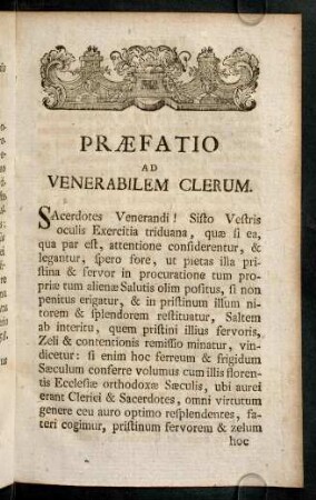 5r-6v, Praefatio Ad Venerabilem Clerum