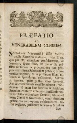 5r-6v, Praefatio Ad Venerabilem Clerum
