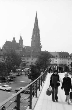 Freiburg: Vom Karlssteg auf Münster