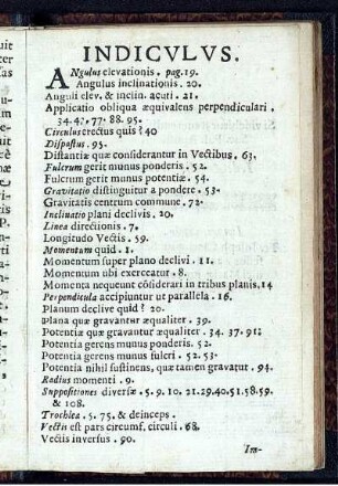 Indiculus.