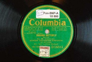 Madama Butterfly : No. 23; Intermezzo / (Puccini)
