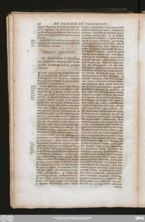 Caput XXXVIII. De Disputatione à Schmidlino pro Defensione errorum Libri Concordiae Vuitebergae habita, eiusque examine.