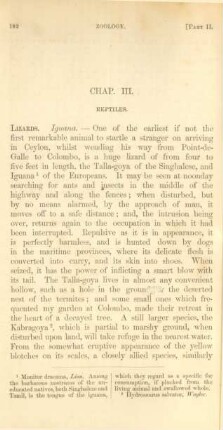 Chap. III. Reptiles