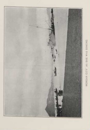"Morgan City" as she was sinking