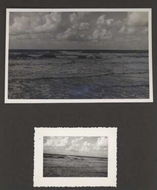 Landschaft mit Meeresdünung
