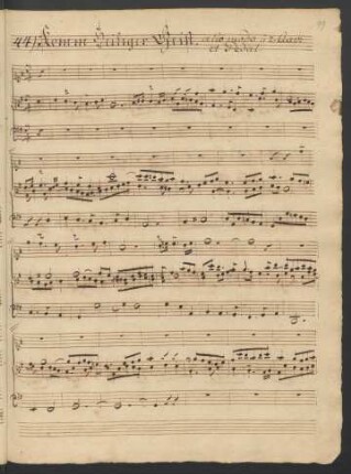 Komm Heiliger Geist Herre Gott; org; G-Dur; BWV 652