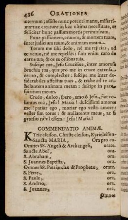 436-445, Commendatio Animae; ...