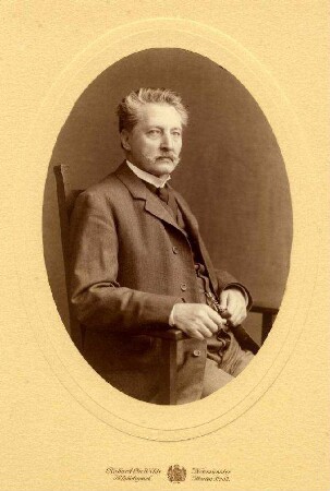 Bildnis von Johann Hinrich Fehrs (1838-1916)