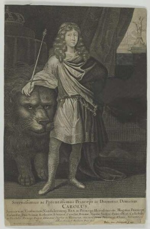 Bildnis des Carolus XI. von Schweden