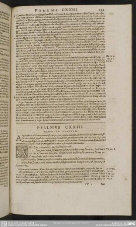 Psalmus CXXIII