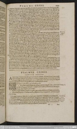 Psalmus CXXIII