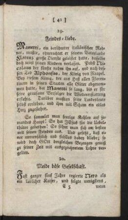 20. Meide böse Gesellschaft.