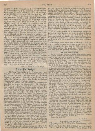 237-240 Literarische Notizen