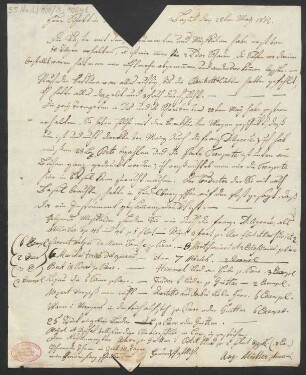 Brief an B. Schott's Söhne : 28.05.1812