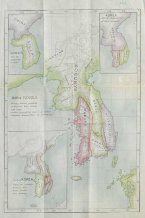 Map of Korea