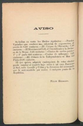 Aviso