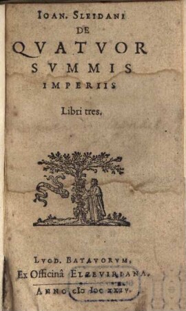 De quatuor summis imperiis : libri tres
