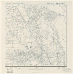 Benrath, Deutsche Grundkarte, Blatt 124