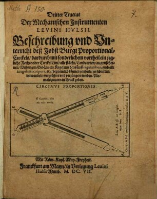 Dritter Traktat der mechanischen Instrumenten