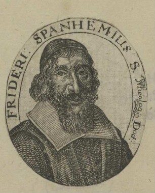 Bildnis des Fridericus Spanhemius