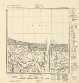1679 (alte Nr.: 393) Nickelswalde, Topographische Karte 1:25000 (4cm - Karte)
