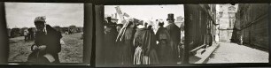 Kodak-Filmstreifen mit zwei Fotos und ein Einzelfoto (unbekannter Aufnahmeort, vermutlich in der Bretagne)