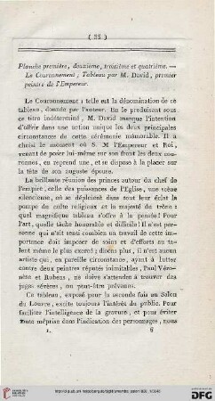 Planche première, deuxième, troisième et quatrième - Planche trente-cinquième et trente-sixième