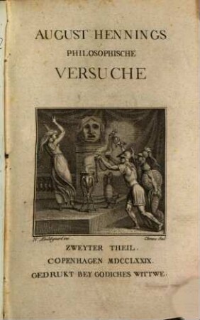 August Hennings Philosophische Versuche, Zweyter Theil