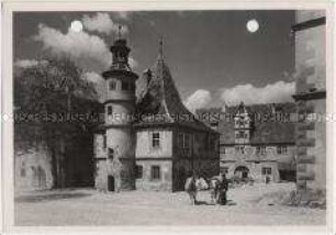 Rothenburg ob der Tauber, Hegereiterhaus im Spitalhof