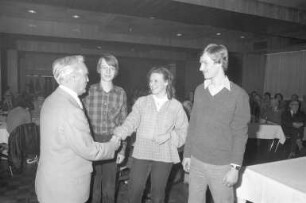 Berufswettkampf ´80 des Deutschen Handels- und Industrieangestelltenverbands DHV für Jungkaufleute und Auszubildende