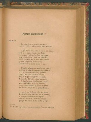Poemas domésticos : La nave [y] El corazón ilusionado