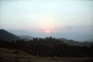 Poiana Brasov: Sonnenuntergang