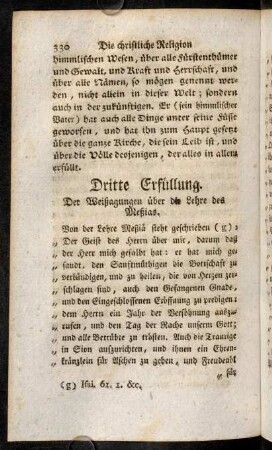 330-344, Dritte Erfüllung. - Vierte Erfüllung.