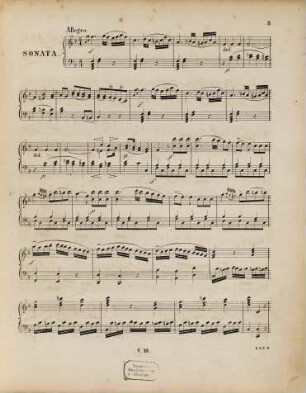 Sonate (F dur, Fa maj.) für das Pianoforte : No. 19