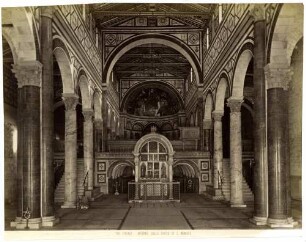 Florenz, S. Miniato al Monte : Innenansicht