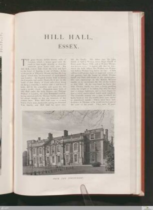 Hill Hall, Essex