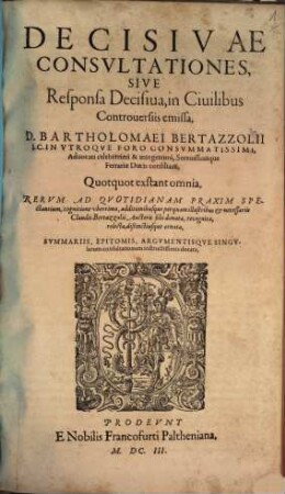 Decisivae Consultationes