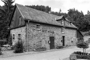 Bärenmühle (Mühle, Bruchsteinmauerwerk und Fachwerk); Frankenau, Bärenmühle 1