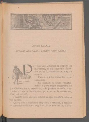 Capítulo LXXXIX - Buenas noticias... según para quién