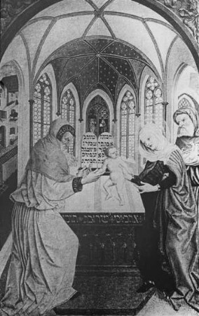 Aschaffenburg, Darbringung im Tempel. Bayerische Schule