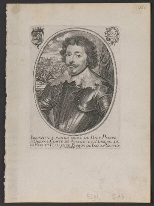 Porträt Friedrich Heinrich von Oranien (1584-1647)