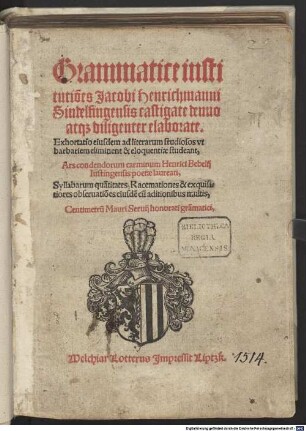 Grammaticae institutiones