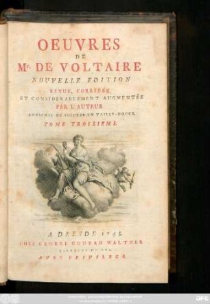 T. 3: Oeuvres De Mr. De Voltaire