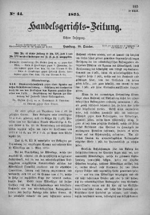 No. 44. 30. Oktober 1875