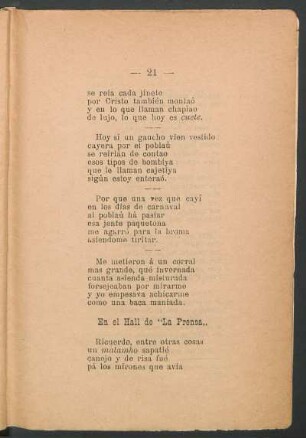 En el hall de "La Prensa"