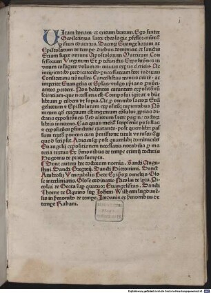 Postilla super epistulas et evangelia