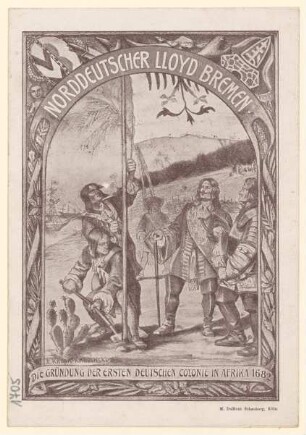 Menükarte : Menü, Dampfer "Kaiser Wilhelm der Große"