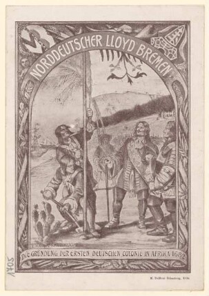 Menükarte : Menü, Dampfer "Kaiser Wilhelm der Große"