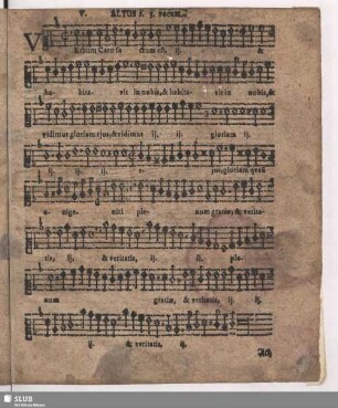 V. Verbum caro factum est